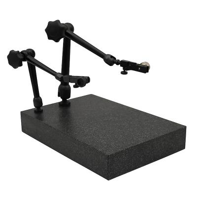 Granitbord 300x200x50 mm med 2xM8 gevindhuller DIN 876/0